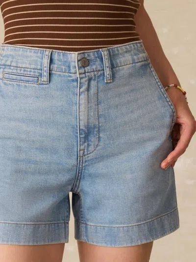 Faherty Linen Denim Short