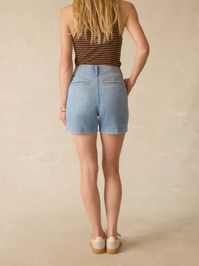 Faherty Linen Denim Short