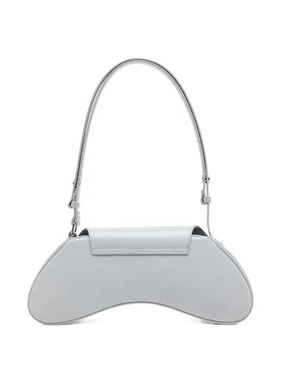 Diesel Play-crossbody Bag In Semi Gloss Leather In Gray