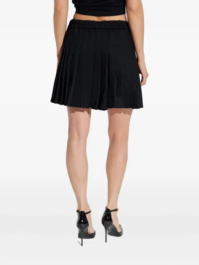 Versace Pleated Drawstring Skirt