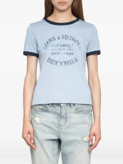 Zadig & Voltaire Woos Rhinestone-embellished T-shirt