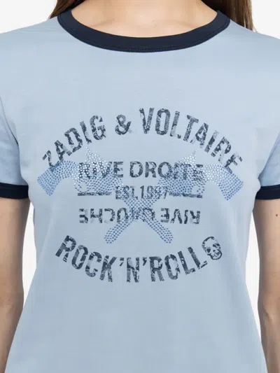 Zadig & Voltaire Woos Rhinestone-embellished T-shirt