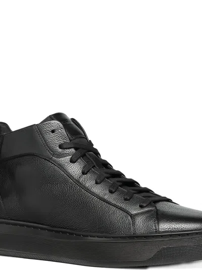 Geox Deiven Lace-up Boots In Black
