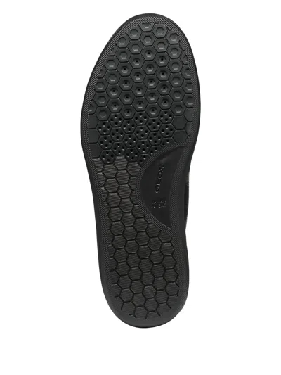 Geox Deiven Lace-up Boots In Black