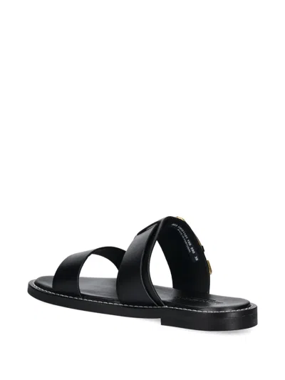 Marc O'polo Buckled Leather Slides