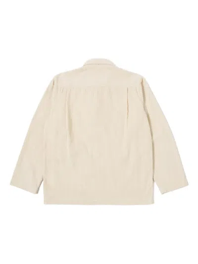 Universal Works Corduroy Pocket Jacket In White
