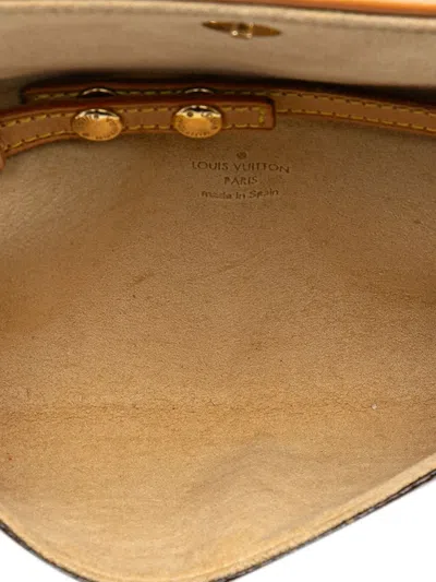 Pre-owned Louis Vuitton 1999 Monogram Pochette Twin Pm Crossbody Bag