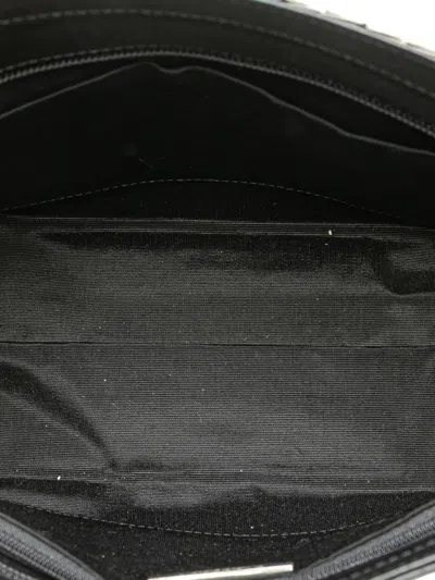 Pre-owned Burberry 2000-2017 Nova Check Trimmed Leather Handbag