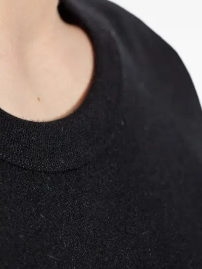 Rick Owens Round-neck Sleeveless Vest In Black