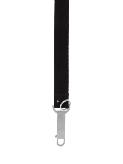 Rick Owens Strap Keyring In Black