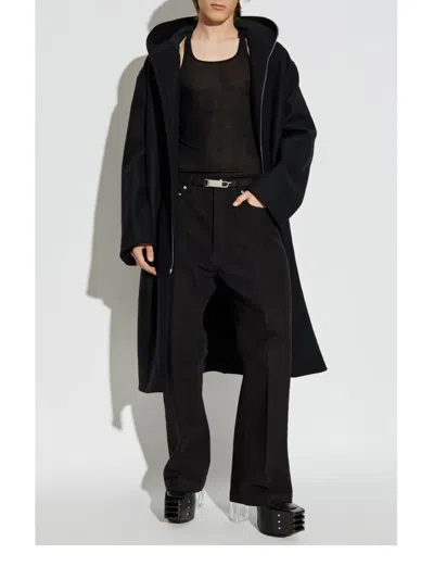 Rick Owens Ribbed Racerback Vest In Black