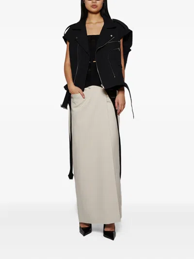 Rick Owens Zip-fastening Gilet In Black