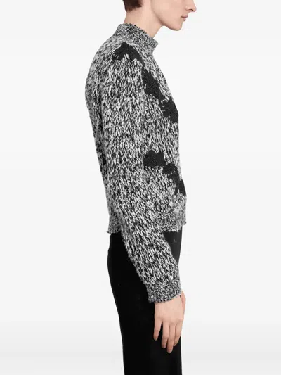 Giambattista Valli Macramé Sweater In Black