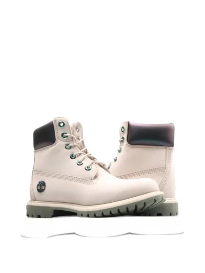 Timberland 6-inch Premium Waterproof "pink" Boots