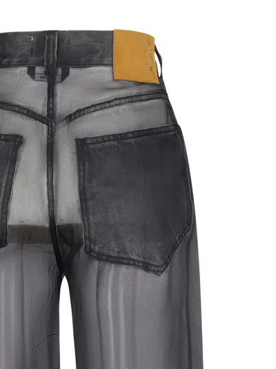 Destin Winona Denim-effect Trousers In Black