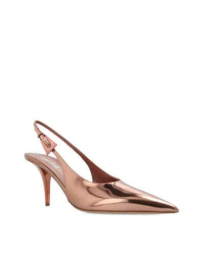 Paris Texas 75mm Jessica Slingback Pointed-toe Pumps