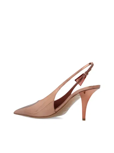 Paris Texas 75mm Jessica Slingback Pointed-toe Pumps