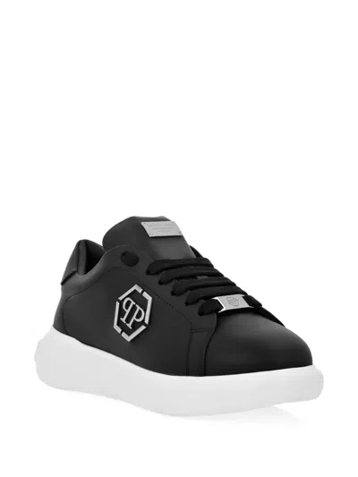 Philipp Plein Hexagon Low-top Sneakers In Black