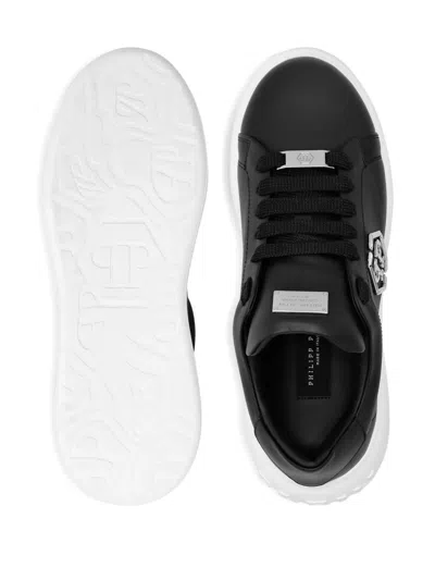 Philipp Plein Hexagon Low-top Sneakers In Black