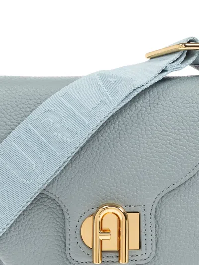Furla Lotus Shoulder Bag In Blue