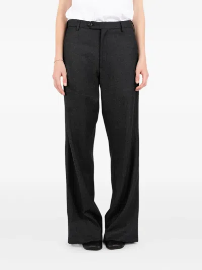 Société Anonyme Tailored Trousers In Black