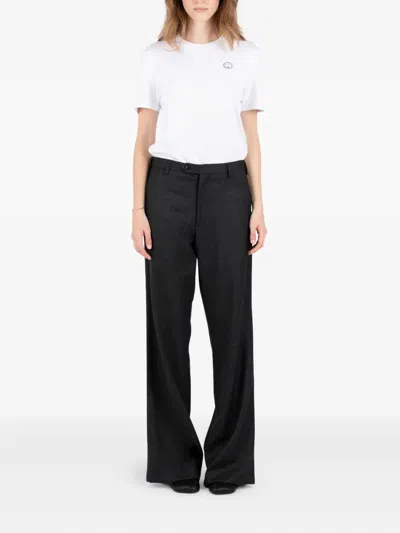 Société Anonyme Tailored Trousers In Black