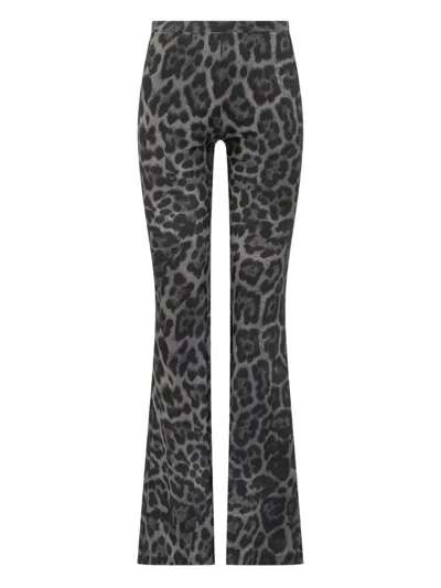Stella Mccartney Leopard-print Flared Trousers