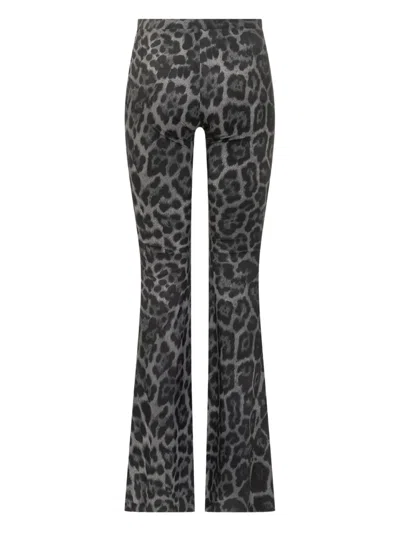 Stella Mccartney Leopard-print Flared Trousers