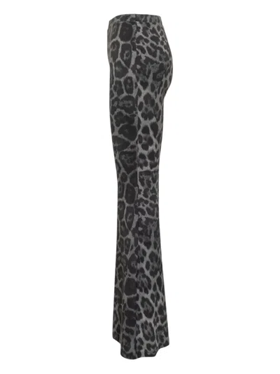 Stella Mccartney Leopard-print Flared Trousers