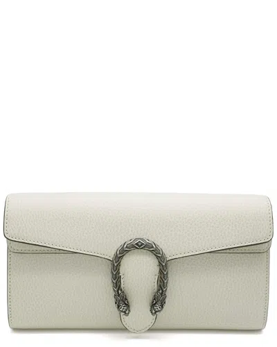 Gucci White Dollar Calfskin Web Small Dionysus Crossbody Bag (authentic Pre-  Loved)