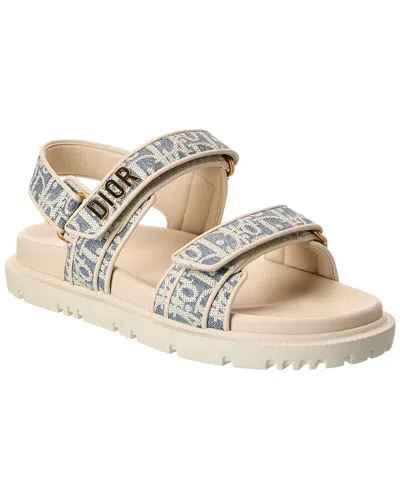 Dior Act Canvas & Leather Sandal