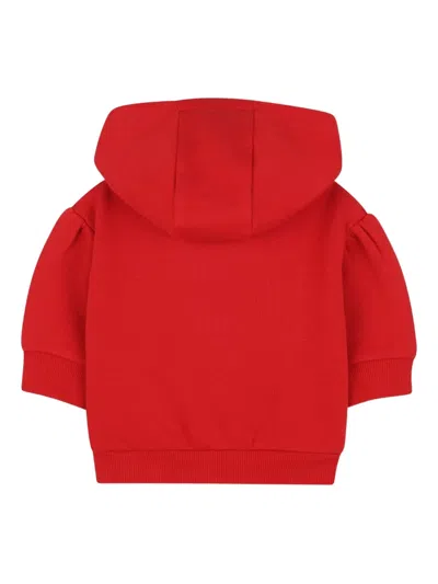 Kenzo Zip-up Hoodie In Red