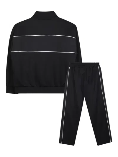 Kenzo Zip-up Tracksuit Set In Black
