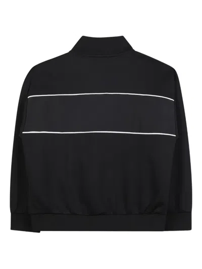Kenzo Zip-up Tracksuit Set In Black