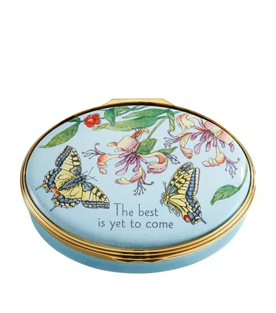 Halcyon Days The Best Is Yet To Come Enamel Box