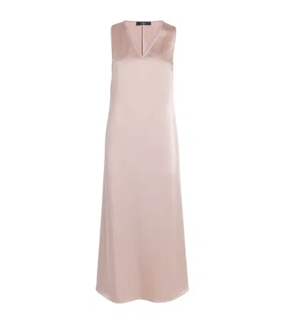 Weekend Max Mara Satin Midi Dress