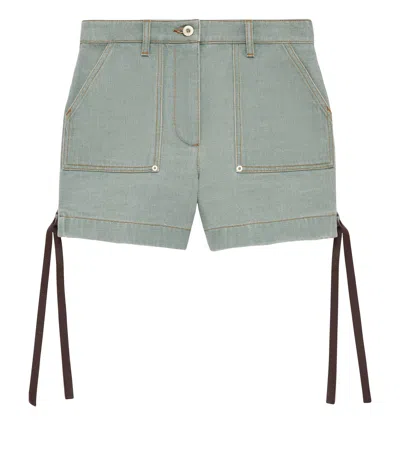 Loewe Cotton Workwear Shorts