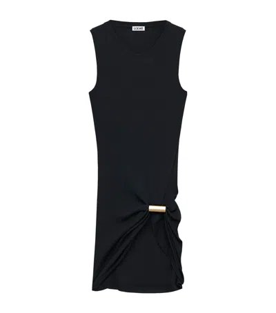 Loewe Cotton Draped Tank Top