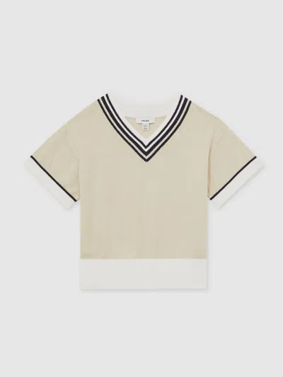 Reiss Kids Ida Sr V-neck Sweater