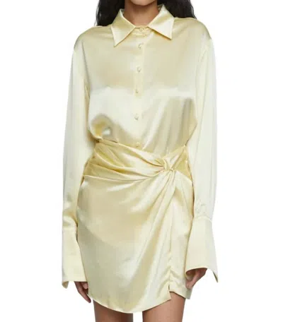 Anna Quan Lana Shirt In Champagne