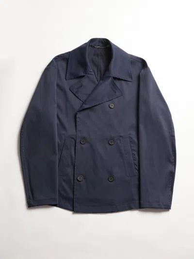 Doppiaa Aalbina Waterproof Peacoat In Blue