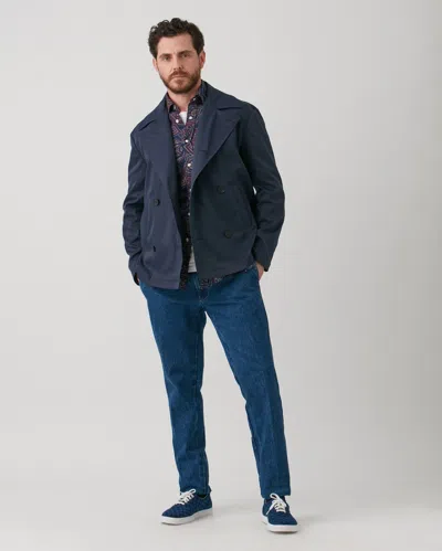 Doppiaa Aalbina Waterproof Peacoat In Blue