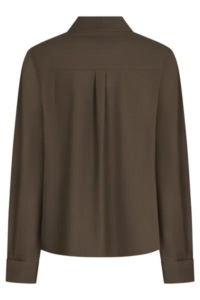 Self-portrait Twill Blouse