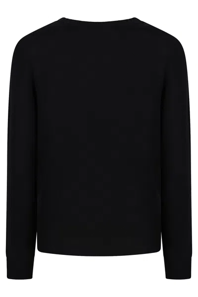 Fabiana Filippi Long-sleeved Sweater In Black