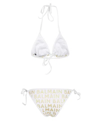 Balmain Triangle Bra Bikini