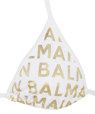 Balmain Triangle Bra Bikini