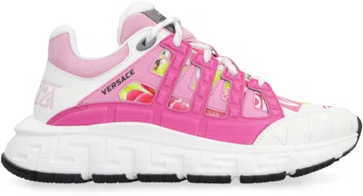 Versace Trigreca Colorblock Fashion Trainer Sneakers