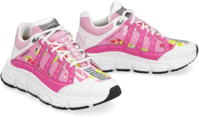 Versace Trigreca Colorblock Fashion Trainer Sneakers