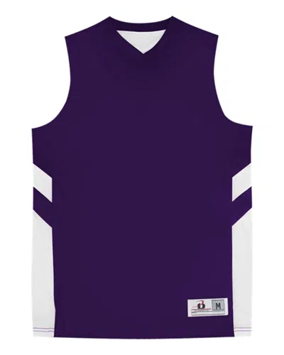 Alleson Athletic B-pivot Rev. Tank Top In Purple