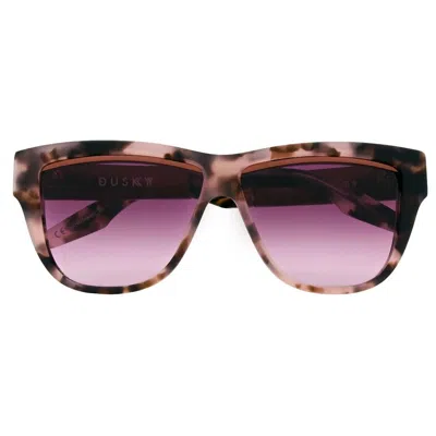 Ivi Vision Dusky - Rose Gold / Rose Gradient Lens In Matte Mauve Tortoise